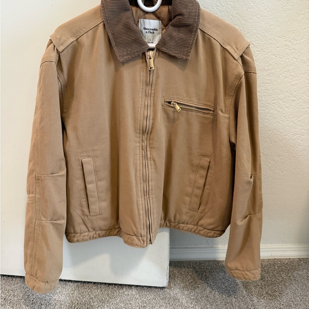 Abercrombie & Fitch Tan Jacket